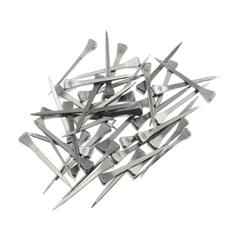 Eoutstanding 50Pcs Steel 1.2 Inch E3 Horseshoe Nail, Low-Carbon Steel - Image 1